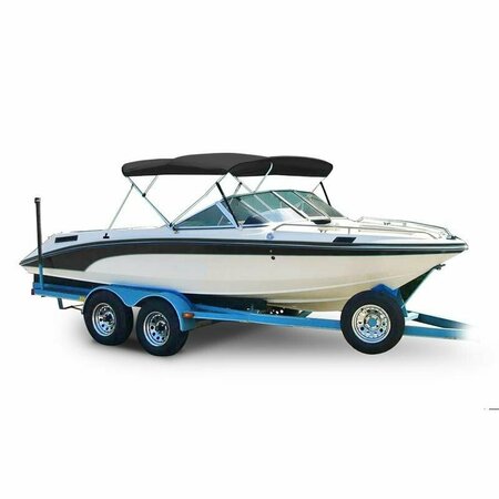 EEVELLE Summerset Premium Bimini Top Kit w/ Hardware and Frame - Height 36in SS-363B78-TEL